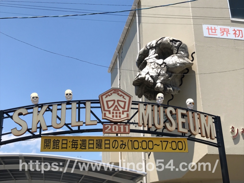 skull museum entrance